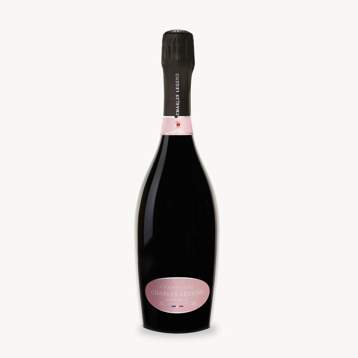 champagne Brut rosé Charles Legend